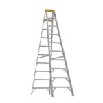 Werner 310 10ft Type IA Aluminum Step Ladder, Single-Sided, 300 lb Load Capacity product image