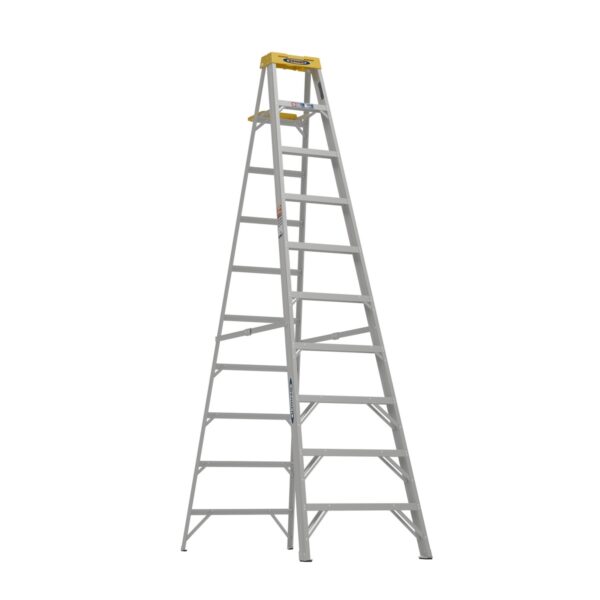 Werner 310 10ft Type IA Aluminum Step Ladder, Single-Sided, 300 lb Load Capacity product image