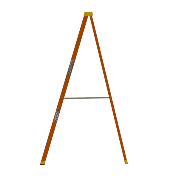 Werner 6110 10ft Type IA Fiberglass Step Ladder, Single-Sided, Orange product image