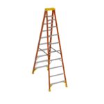 Werner 6210 10ft Type IA Fiberglass Step Ladder, Single-Sided, Orange product image
