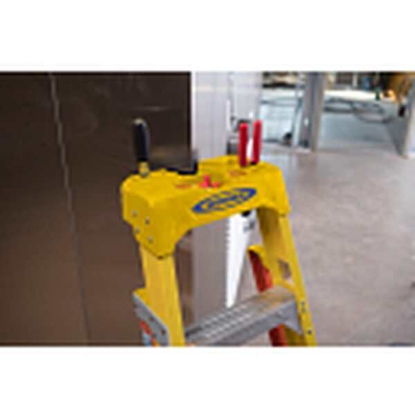 Werner L7310 10ft Type IAA Fiberglass Leaning Ladder, 375 lb Duty Rating product image