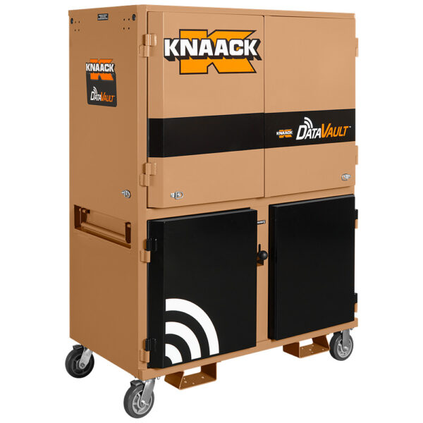 KNAACK 118-02-KL DataVault Mobile Digital Plan Station, Bare Interior, 55 in L x 30 in W x 75 in H, Tan product image