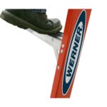 Werner P6206 6 ft Fiberglass Platform Ladder, Type IA, 12 ft Reach Height, 300 lb Duty Rating product image