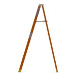 Werner P6206 6 ft Fiberglass Platform Ladder, Type IA, 12 ft Reach Height, 300 lb Duty Rating product image