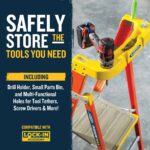 Werner PD6206 12ft Reach Fiberglass Podium Ladder, 6ft Platform, Type IA 300 lb product image