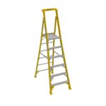 Werner PD7306 12ft Reach Fiberglass Podium Ladder, 6ft Type IAA, 375 lb product image