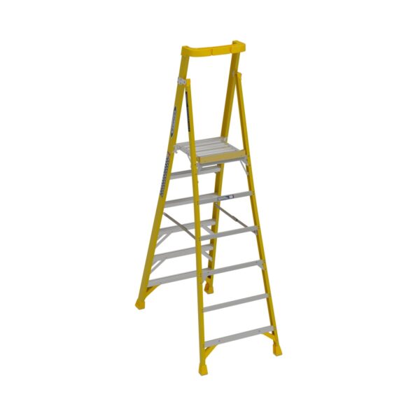 Werner PD7306 12ft Reach Fiberglass Podium Ladder, 6ft Type IAA, 375 lb product image