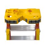 Werner L6212 12ft Type IA Fiberglass Leaning Ladder, 300 lb Duty Rating product image