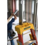 Werner L6212 12ft Type IA Fiberglass Leaning Ladder, 300 lb Duty Rating product image