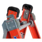 Werner 7806 12ft Type IAA Fiberglass Combination Ladder, 375 lb Duty Rating product image
