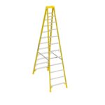 Werner 6312 12ft Type IAA Fiberglass Step Ladder, Single-Sided, 375 lb Duty Rating product image