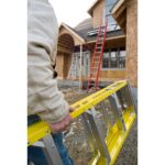 Werner 7312 12ft Type IAA Fiberglass Step Ladder, 375 lb Load Capacity, Single-Sided product image