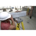 Werner 7312S 12ft Type IAA Fiberglass Step Ladder with Shelf, Single-Sided, Yellow product image