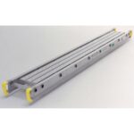 Werner 2012 12in W x 12ft L Aluminum Decorator Stage, Standard Stages, 250 lb Load Rating product image