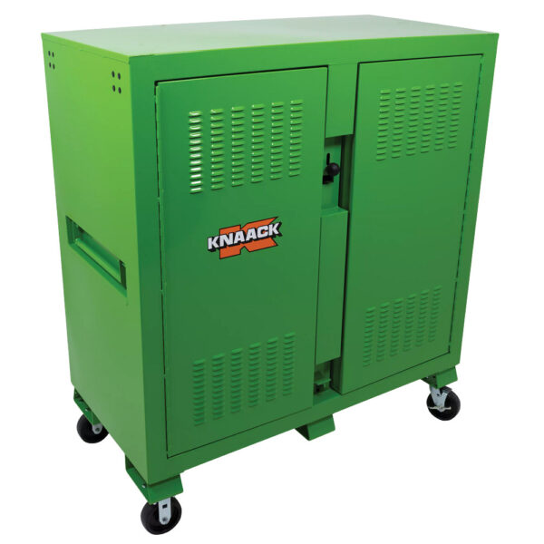 KNAACK 139-SK-02-KL Safety Kage Cabinet, 59.4 cu ft, Safety Green, 60 in L x 30 in W x 60 in H product image