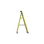 Werner PD7307-4C 13ft Reach Fiberglass Podium Ladder with Casters, 7ft, Type IAA 375 lb product image