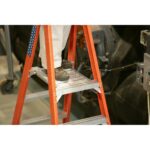 Werner P6208 Fiberglass Platform Ladder, 8 ft, Type IA, 300 lb Capacity, 14 ft Reach Height product image