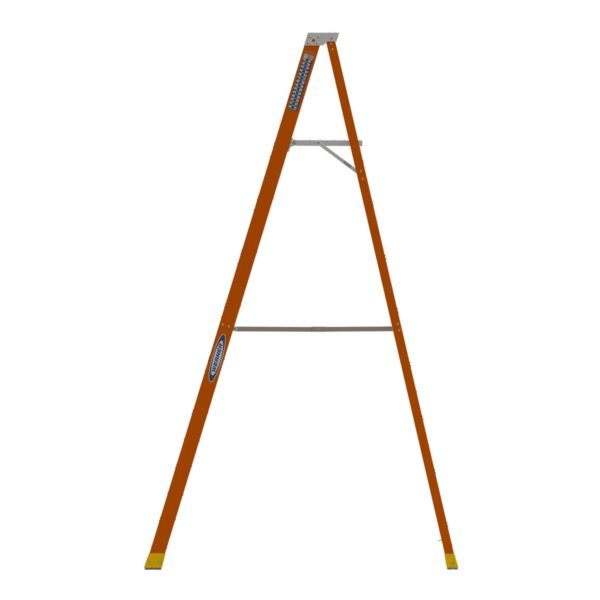 Werner P6208 Fiberglass Platform Ladder, 8 ft, Type IA, 300 lb Capacity, 14 ft Reach Height product image