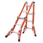 Werner FMT-13 14ft Reach Multi-Position Fiberglass Pro Ladder, Type IA, 300 lb Load Capacity product image