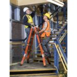 Werner FMT-13 14ft Reach Multi-Position Fiberglass Pro Ladder, Type IA, 300 lb Load Capacity product image