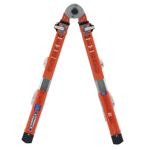 Werner FMT-13 14ft Reach Multi-Position Fiberglass Pro Ladder, Type IA, 300 lb Load Capacity product image