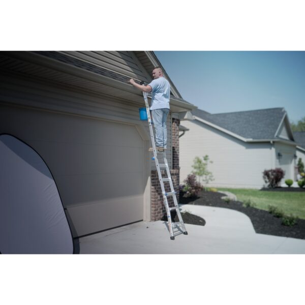 Werner MT-13 14ft Reach Multi-Position Ladder, Type IA, 300 lb Load, 13 ft product image