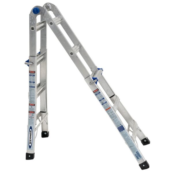 Werner MT-13 14ft Reach Multi-Position Ladder, Type IA, 300 lb Load, 13 ft product image