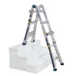 Werner MT-14IAA 14ft Reach Multi-Position Ladder, Type IAA, 375 lb Load, 13 ft product image