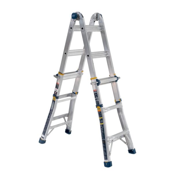 Werner MT-14IAA 14ft Reach Multi-Position Ladder, Type IAA, 375 lb Load, 13 ft product image