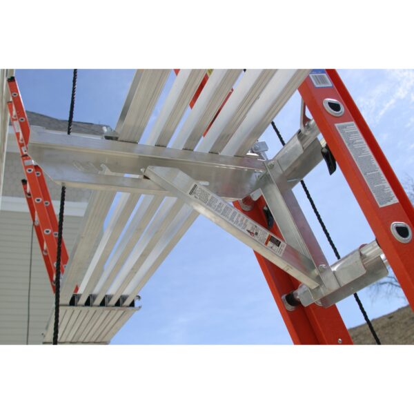 Werner D6214-1 14ft Type IA Fiberglass D-Rung Straight Ladder, 300 lb Load Capacity product image