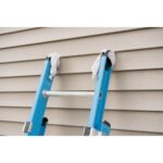 Werner FE1016-2 16ft Fiberglass Multi Section Extension Ladder, Type I 250 lb Duty Rating, Blue product image