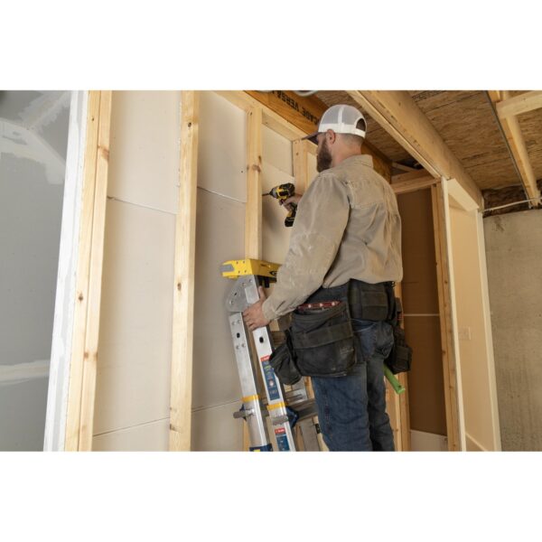 Werner ALMP-16IAA 16ft Reach Aluminum Multi-Position Ladder, 375 lb Type IAA, 6-in-1 product image