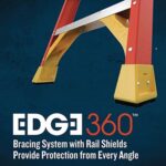 Werner P6210 Fiberglass Platform Ladder, 10 ft, Type IA, 300 lb, 16 ft Reach Height product image