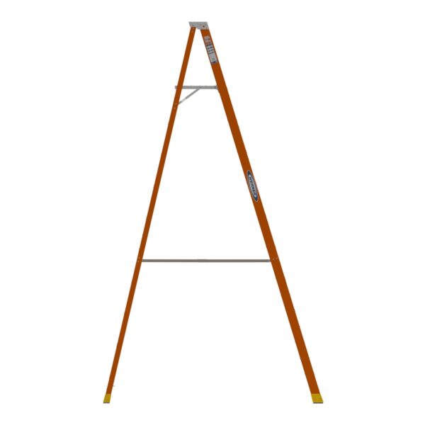 Werner P6210 Fiberglass Platform Ladder, 10 ft, Type IA, 300 lb, 16 ft Reach Height product image