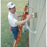 Werner D6216-2 16ft Type IA Fiberglass D-Rung Extension Ladder, 300 lb Load, 2-Section product image