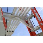 Werner D6216-1 16ft Type IA Fiberglass D-Rung Straight Ladder, 300 lb Capacity, Single Section product image