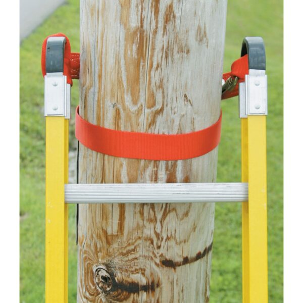 Werner 7808 16ft Type IAA Fiberglass Combination Ladder, 375 lb Load Capacity product image