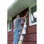 Werner D1216-2 16ft Type II Aluminum D-Rung Extension Ladder, 225 lb Duty Rating product image