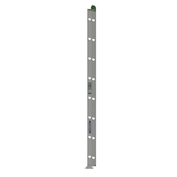 Werner D1216-2 16ft Type II Aluminum D-Rung Extension Ladder, 225 lb Duty Rating product image
