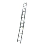 Werner D1216-3 16 ft Type II Compact Aluminum Extension Ladder, 225 lb Duty Rating product image