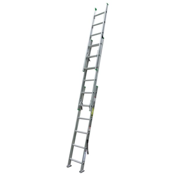 Werner D1216-3 16 ft Type II Compact Aluminum Extension Ladder, 225 lb Duty Rating product image