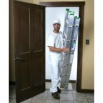 Werner D1216-3 16 ft Type II Compact Aluminum Extension Ladder, 225 lb Duty Rating product image