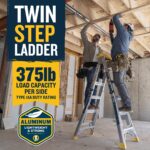 Werner ALMP-18IAA 18ft Reach Aluminum Multi-Position Ladder, 375 lb Type IAA Duty Rating product image