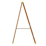 Werner PD6212 12ft Fiberglass Podium Ladder, Type IA, 300 lb Load, 18 ft Reach Height product image