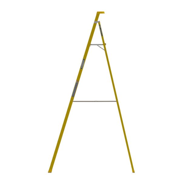 Werner PD7312 18ft Reach Fiberglass Podium Ladder, 12 ft, Type IAA 375 lb product image