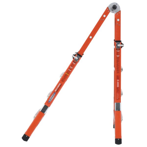 Werner FMT-17 18ft Reach Multi-Position Fiberglass Pro Ladder, Type IA, 300 lb Load Capacity product image