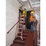 Werner FMT-17 18ft Reach Multi-Position Fiberglass Pro Ladder, Type IA, 300 lb Load Capacity product image