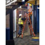 Werner FMT-17 18ft Reach Multi-Position Fiberglass Pro Ladder, Type IA, 300 lb Load Capacity product image