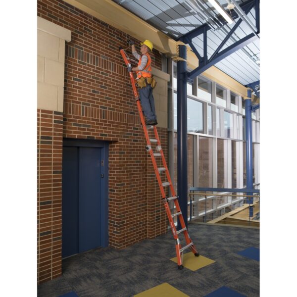 Werner FMT-17 18ft Reach Multi-Position Fiberglass Pro Ladder, Type IA, 300 lb Load Capacity product image