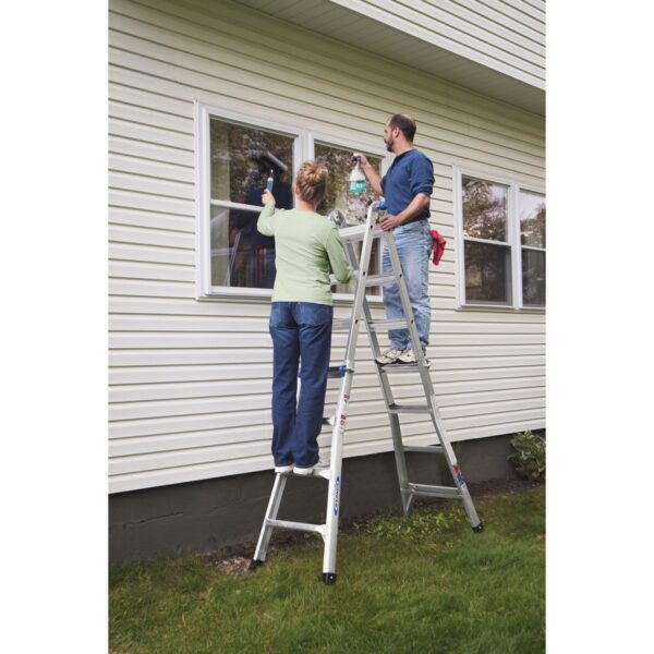 Werner MT-17 18ft Reach Multi-Position Ladder, Type IA, 300 lb Load, Aluminum, 17 ft product image